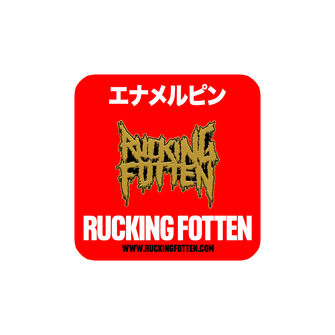 クソ腐った // Rucking Fotten Team Gear™ / Badge Of Honor (Gold - Enamel Pin)
