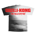 Load image into Gallery viewer, ゴジラxコング 新たなる帝国 // Godzilla x Kong : The New Empire - One Sheet (All over Print T-Shirt / Timed Edition) RF X GHOSTXGHOST