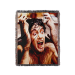Load image into Gallery viewer, 狼男アメリカン // Transformation (50x60" Woven Tapestry Throw Blanket / Limited to 75)