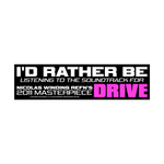 Load image into Gallery viewer, ドライヴ // DRIVE / Nightcall (Bumper Sticker / Timed Edition)
