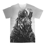 Load image into Gallery viewer, ゴジラ対ヘドラ // Godzilla vs. Hedorah 1971 / The Smog Monster (All over Print T-Shirt / Timed Edition) RF x GHOSTXGHOST