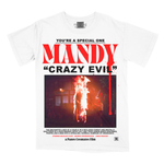 Load image into Gallery viewer, マンディ 地獄のロード・ウォリアー // Mandy / Crazy Evil (Oversize Full Color Photo T-Shirt / Timed Edition)