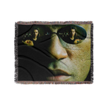 Load image into Gallery viewer, マトリックス // Free Your Mind (50x60 Woven Tapestry Throw Blanket / Timed Edition)