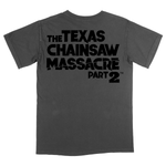 Load image into Gallery viewer, The Texas Chainsaw Massacre Part 2 / Dog Will Hunt (Vintage One Sheet T-Shirt / Timed Edition)