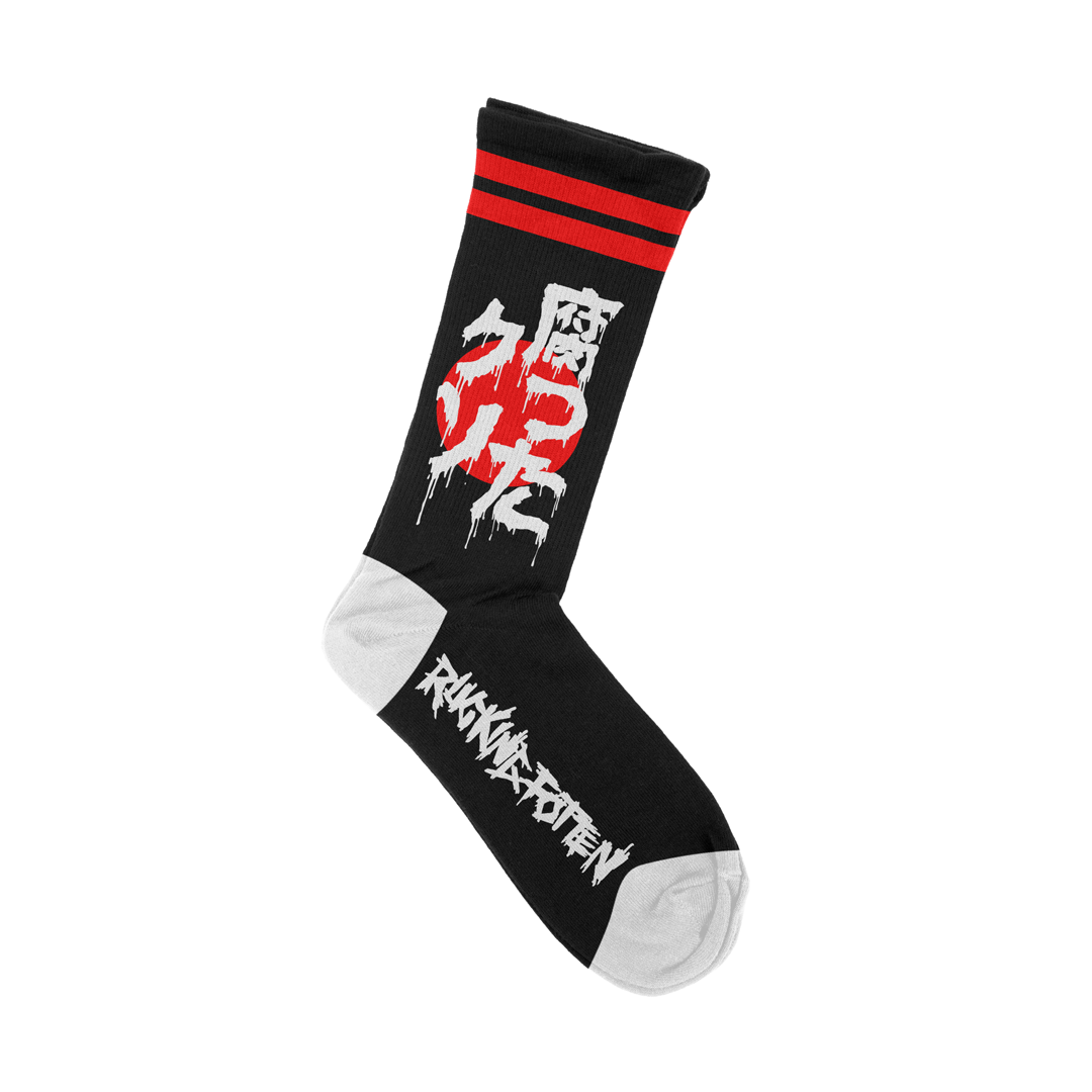 クソ腐った // Rucking Fotten Team Gear™ / Rising Sun (Black Socks) クソ腐った // Rucking Fotten Team Gear™ / Rising Sun (Black Socks)