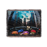 Load image into Gallery viewer, ミュータント・タートルズ // One Sheet (60x50" Woven Tapestry Blanket / Limited to 75)