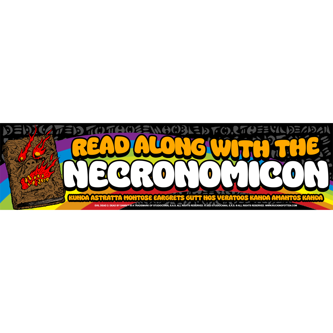 死霊のはらわたII // Evil Dead 2 / Bumper Sticker