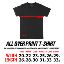 アメリカン・サイコ // American Psycho // Paul Allen (All Over Print T-Shirt / Timed Edition)