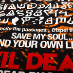 Load image into Gallery viewer, 死霊のはらわたII // Evil Dead 2 / Necronomicon (All Over Print T-Shirt)
