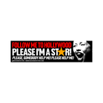 Load image into Gallery viewer, パール // Bad Things / I&#39;m A Star (Bumper Sticker)
