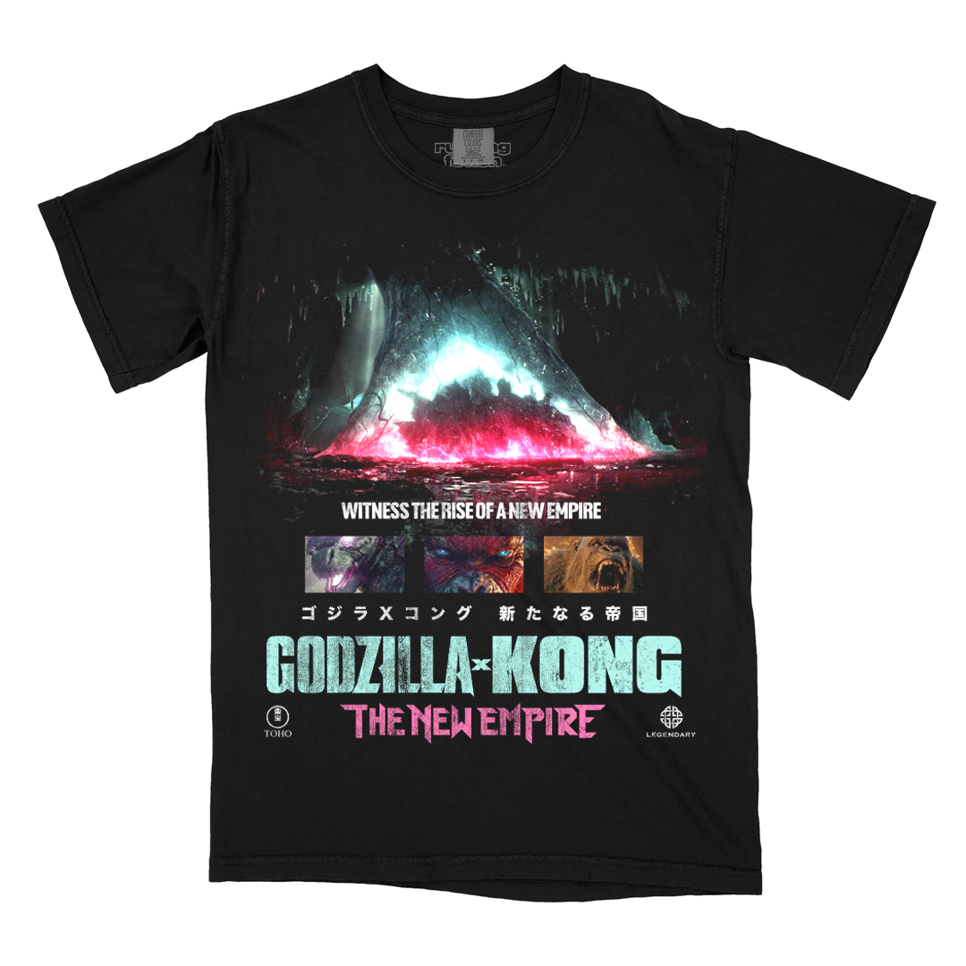 ゴジラxコング 新たなる帝国 // Godzilla x Kong : The New Empire - Rise (Full Color T-Shirt / Timed Edition) RF X GHOSTXGHOST