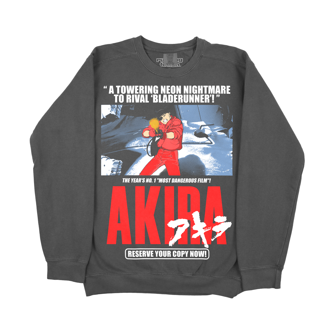 アキラ // Reserve Your Copy (Video Store Promotional Crewneck Sweatshirt / Timed Edition)