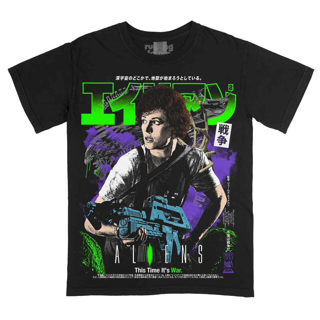 エイリアン２ Combat Drop (T-Shirt / Timed Edition)