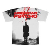 アメリカン・サイコ // American Psycho™ - Egg Shell (All Over Print T-Shirt / Timed Edition)