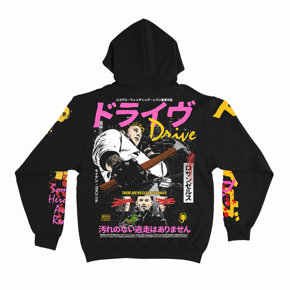 ドライヴ // DRIVE / 5 Minutes / Blanche (Pullover Hoodie / Timed Edition)
