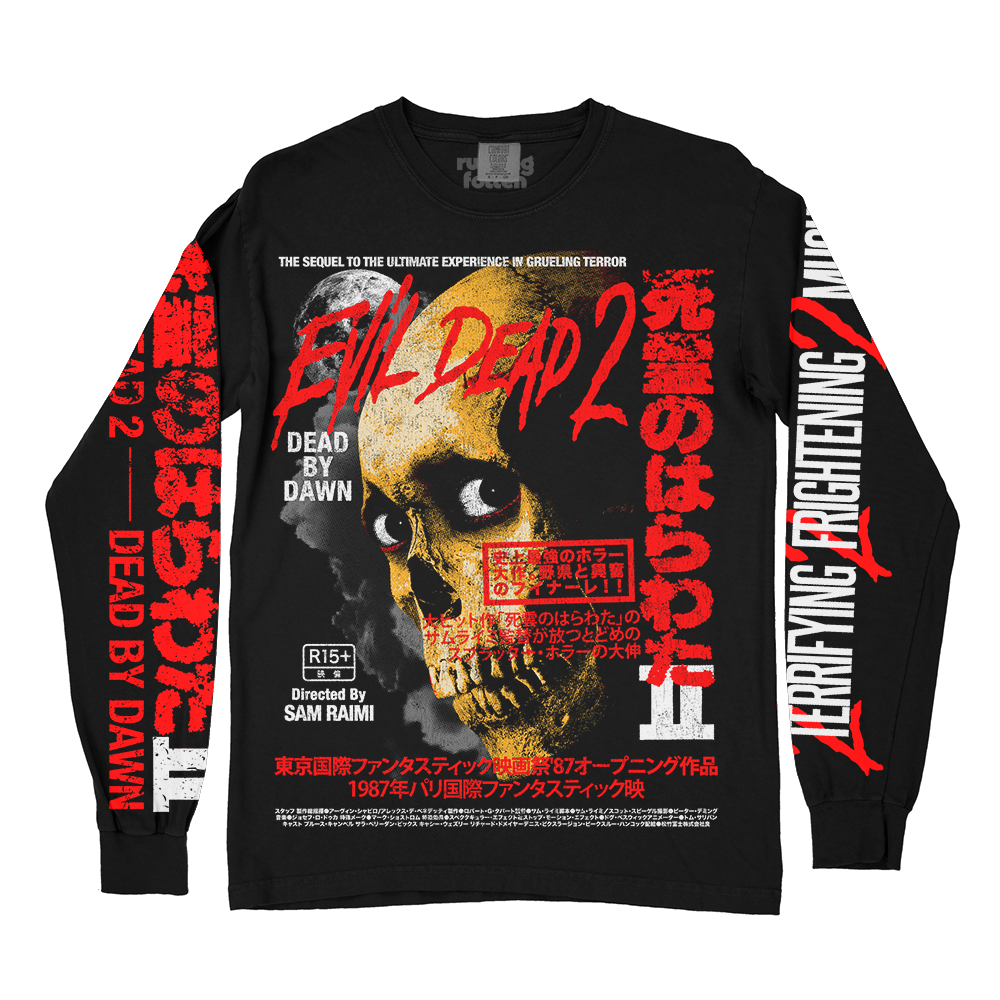 死霊のはらわたII // Evil Dead 2 / Dead By Dawn (Long Sleeve)