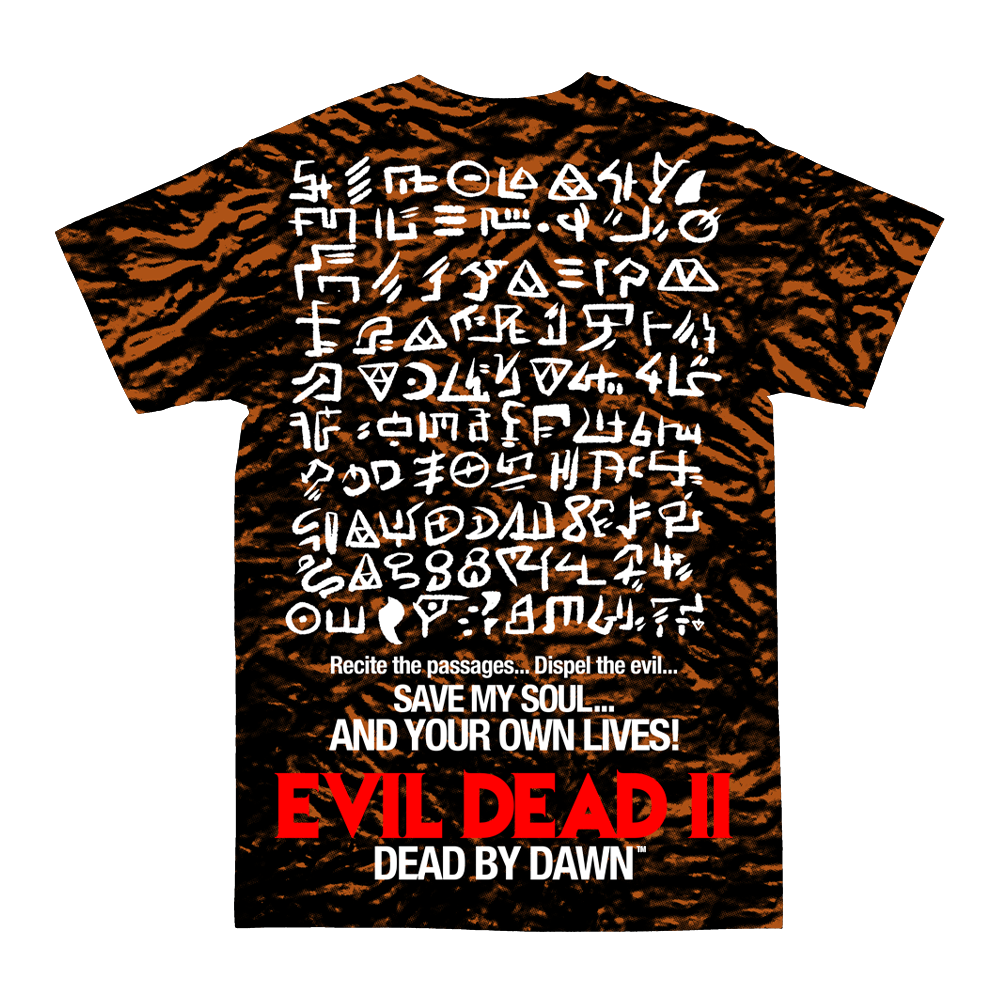 死霊のはらわたII // Evil Dead 2 / Necronomicon (All Over Print T-Shirt)