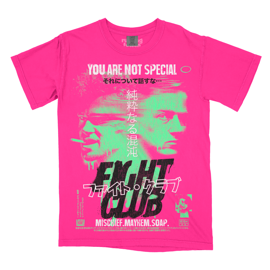 ファイト・クラブ // Single Serving Friend / A x B x C = X (Variant Colorway T-Shirt / Limited to 100)