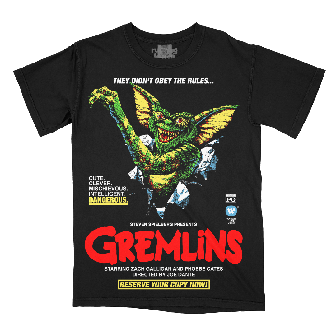 グレムリン // Reserve Your Copy (Video Store Promo T-Shirt / Timed Edition)