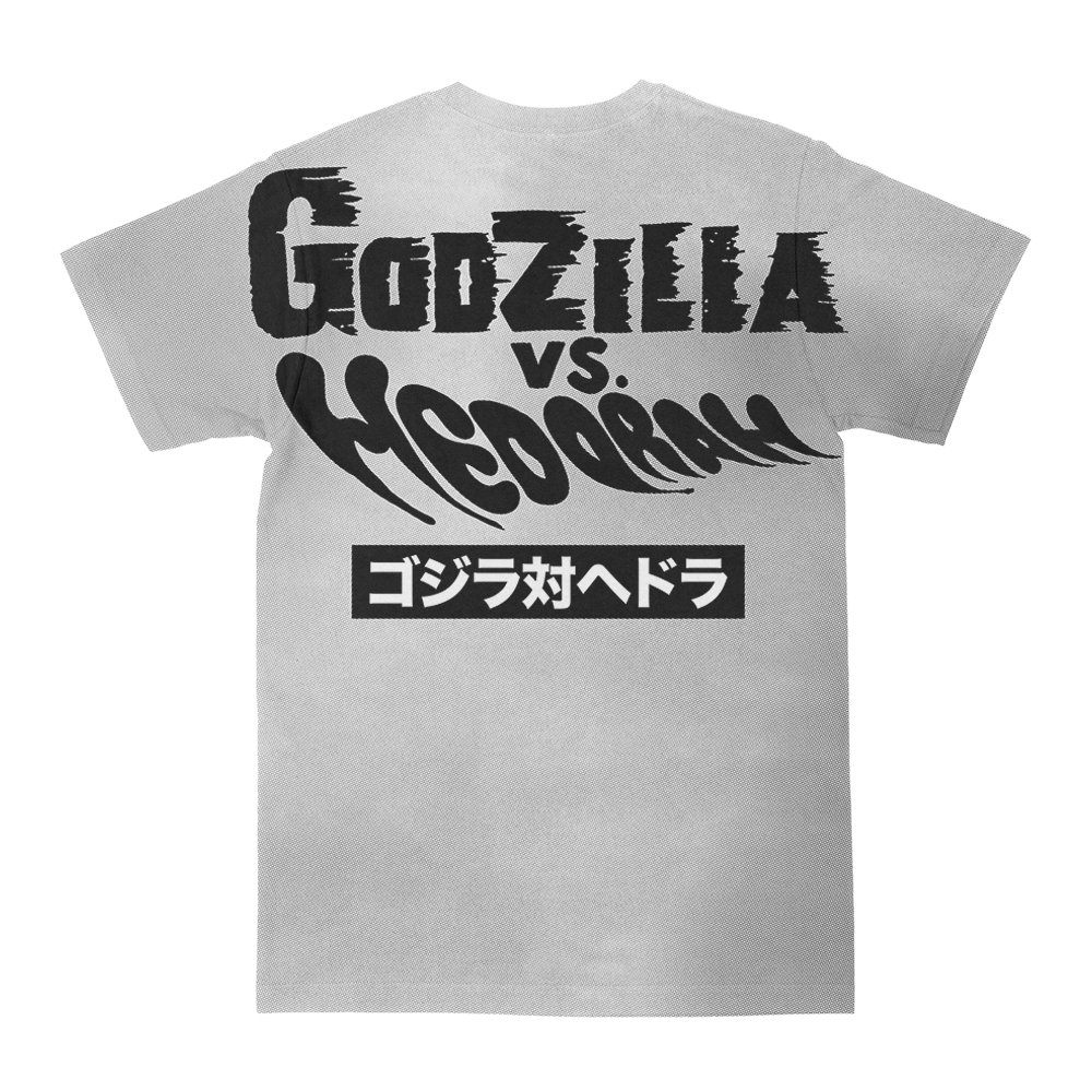 ゴジラ対ヘドラ // Godzilla vs. Hedorah 1971 / The Smog Monster (All over Print T-Shirt / Timed Edition) RF x GHOSTXGHOST