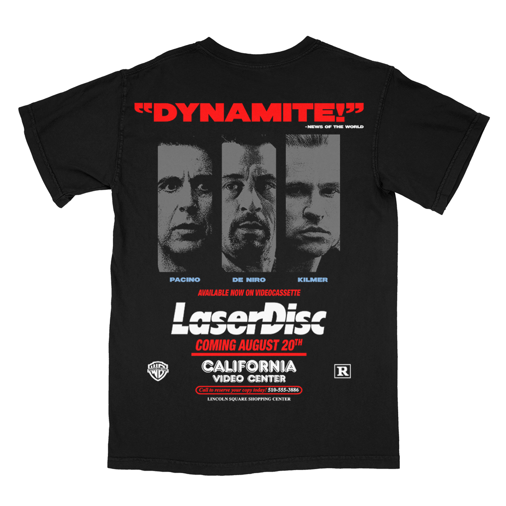 ヒート // Reserve Your Copy™ (Video Store Promo T-Shirt / Timed Edition)