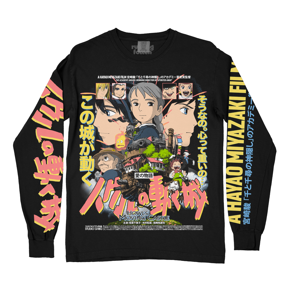 ハウルの動く城 // Sophie's Curse (Comfort Colors Long Sleeve)