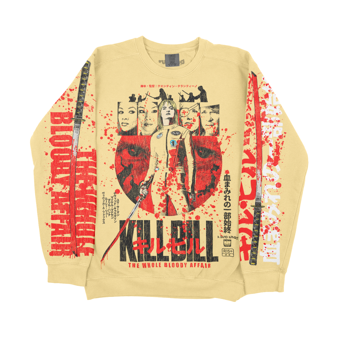キル・ビル 血塗られた一大絵巻 // Silhouette of Doom / Cruel Tutelage (Vintage Style Crewneck / Limited to 125)