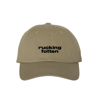 クソ腐った // Rucking Fotten - Embroidered Dad Hat / Khaki