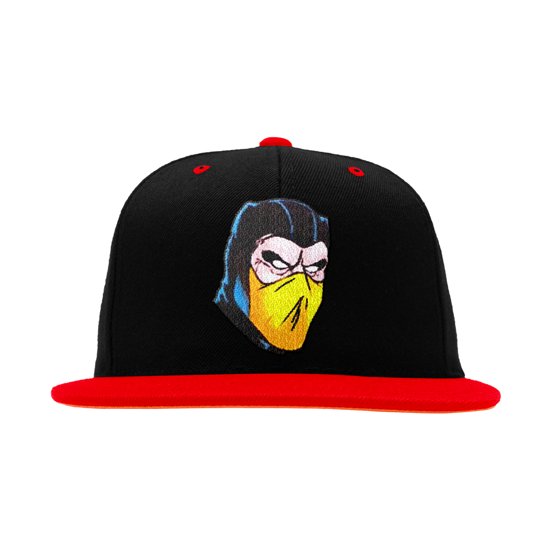 モータル・コンバット// Scorpion (Vintage Replica Embroidered Snapback Hat / Limited to 75)