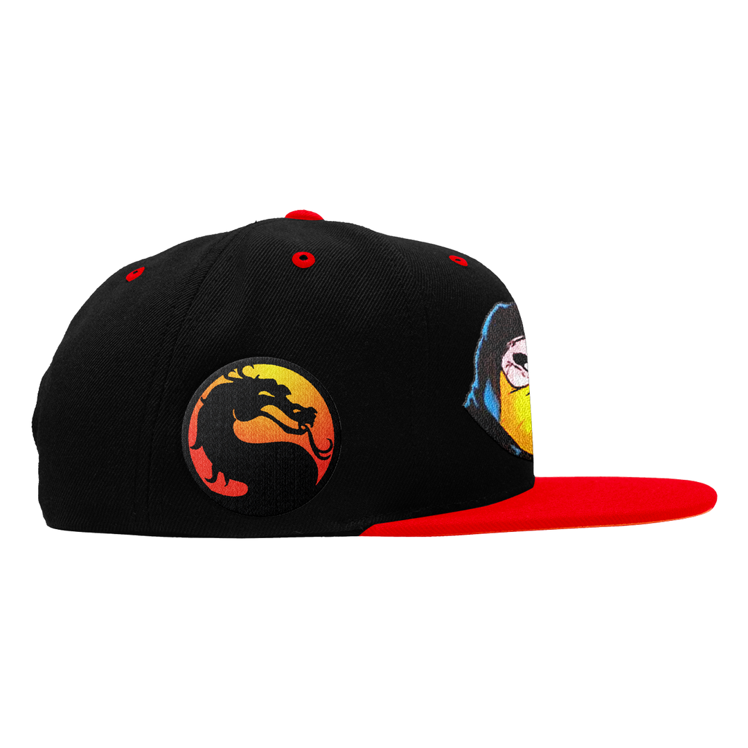 モータル・コンバット// Scorpion (Vintage Replica Embroidered Snapback Hat / Limited to 75)