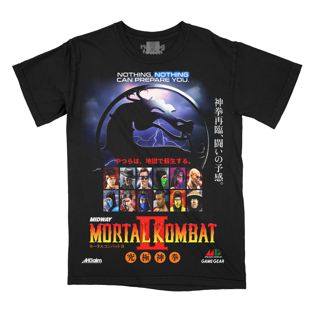 モータル・コンバット2// Finish Him (Video Game T-Shirt / Timed Edition)