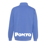 Load image into Gallery viewer, 崖の上のポニョ // Sosuke (Embroidered Quarter Zip Sweatshirt / Limited to 75)
