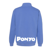 崖の上のポニョ // Sosuke (Embroidered Quarter Zip Sweatshirt / Limited to 75)