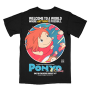 崖の上のポニョ // Promotional (In Theaters Promo T-Shirt / Timed Edition)