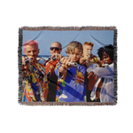 Load image into Gallery viewer, Young Hearts Run Free (60"x50" Woven Tapestry Blanket / Timed Edition)