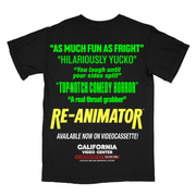 Re-Animator / Reserve Your Copy (Video Store Promotional T-Shirt / Timed Edition)