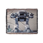 Load image into Gallery viewer, ロボコップ // ED 209 (60x50 Woven Blanket / Limited to 75)
