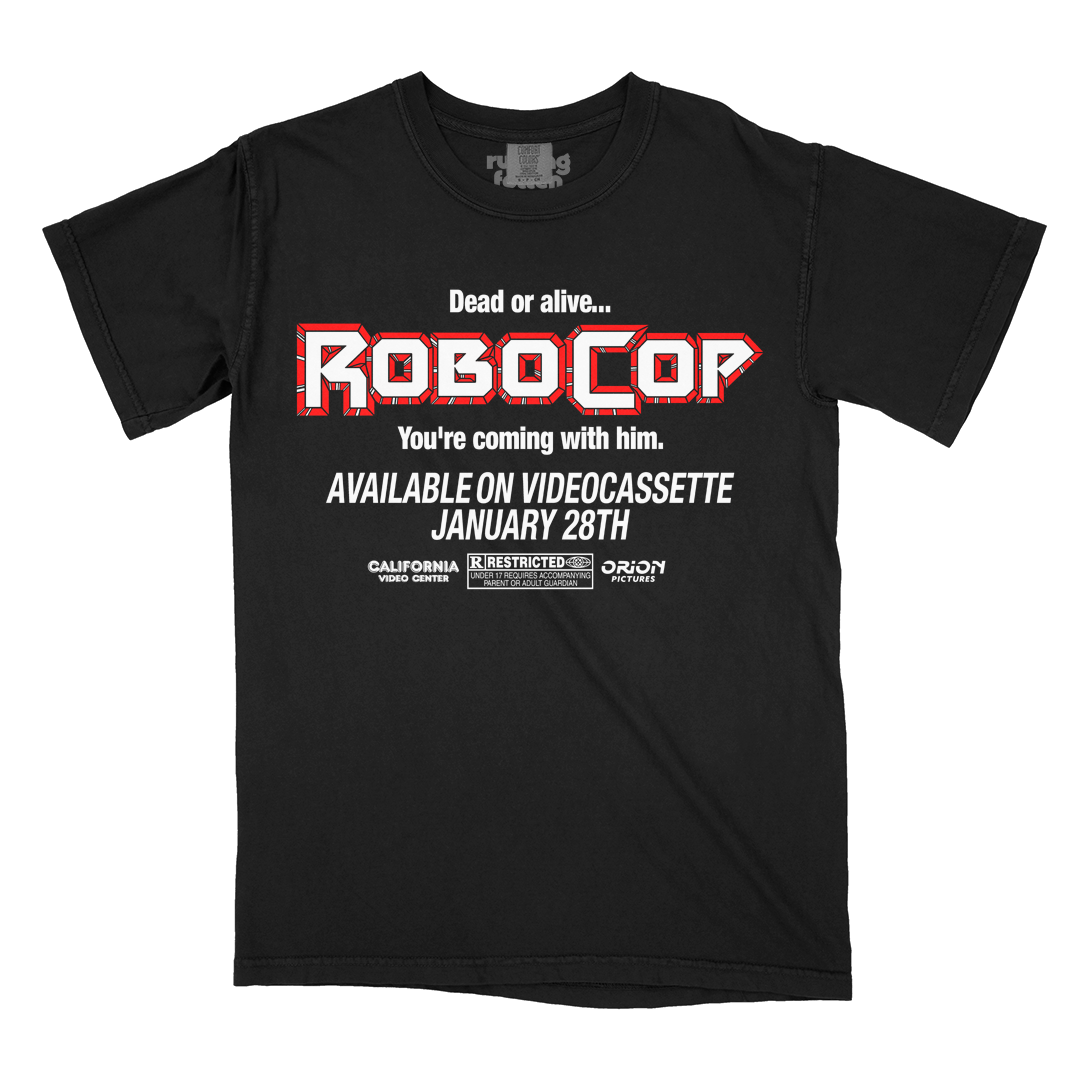 ロボコップ // Reserve Your Copy (Video Store Promotional T-Shirt / Timed Edition)