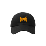 Load image into Gallery viewer, クソ腐った // Rucking Fotten Team Gear™ / Wig Splitter - Orange Logo (Embroidered Dad Hat)
