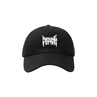 クソ腐った // Rucking Fotten Team Gear™ / Wig Splitter - White Logo (Embroidered Dad Hat)