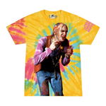 Load image into Gallery viewer, The Texas Chainsaw Massacre Part 2 / Chop Top // Lick My Plate (Variant Full Color Photo Tie Dye T-Shirt / Limited to 150)