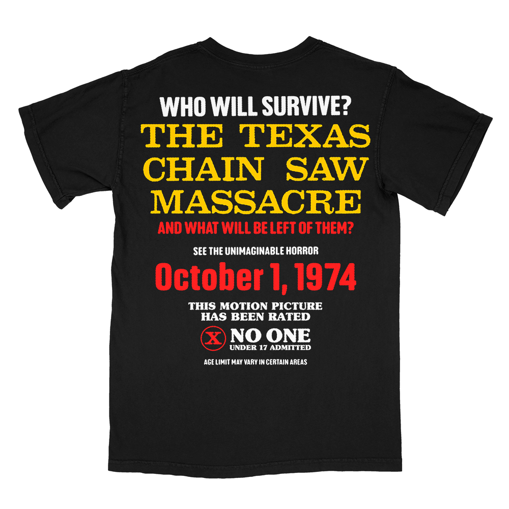 悪魔のいけにえ // The Texas Chain Saw Massacre '74 / Dancing Queen (Oversized Full Color Photo T-Shirt)