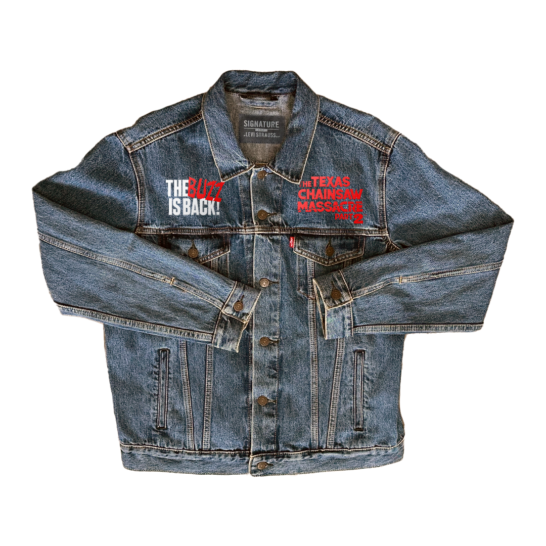 The Texas Chainsaw Massacre Part 2 / The Buzz (Embroidered Levi's Signature Denim Jacket / Timed Edition)