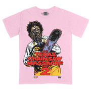 The Texas Chainsaw Massacre Part 2 / Prime Meat // S-C-E-X (Variant Colorway - Puff Print Reproduction T-Shirt / Limited to 100)