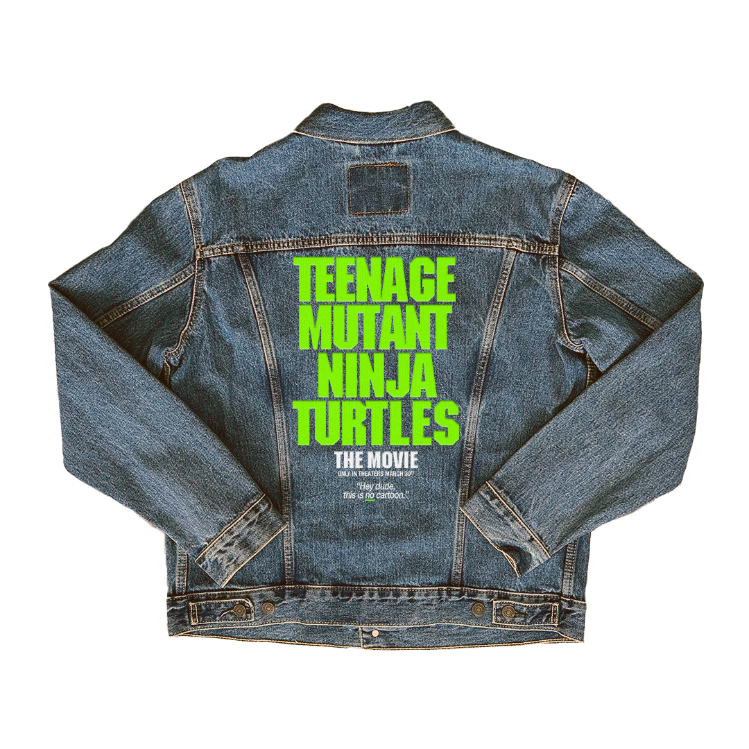 ミュータント・タートルズ // Cast And Crew (Embroidered Denim Jacket / Timed Edition)