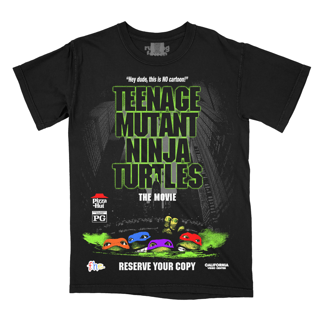 ミュータント・タートルズ // Reserve Your Copy (Video Store Promotional T-Shirt / Timed Edition)