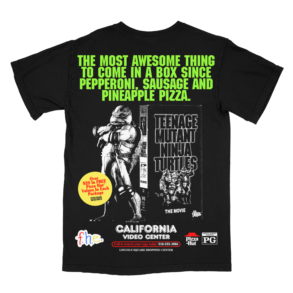 ミュータント・タートルズ // Reserve Your Copy (Video Store Promotional T-Shirt / Timed Edition)