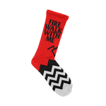 Load image into Gallery viewer, ツイン・ピークス／ローラ・パーマー最期の７日間 // Black Lodge (Woven Socks / Timed Edition)
