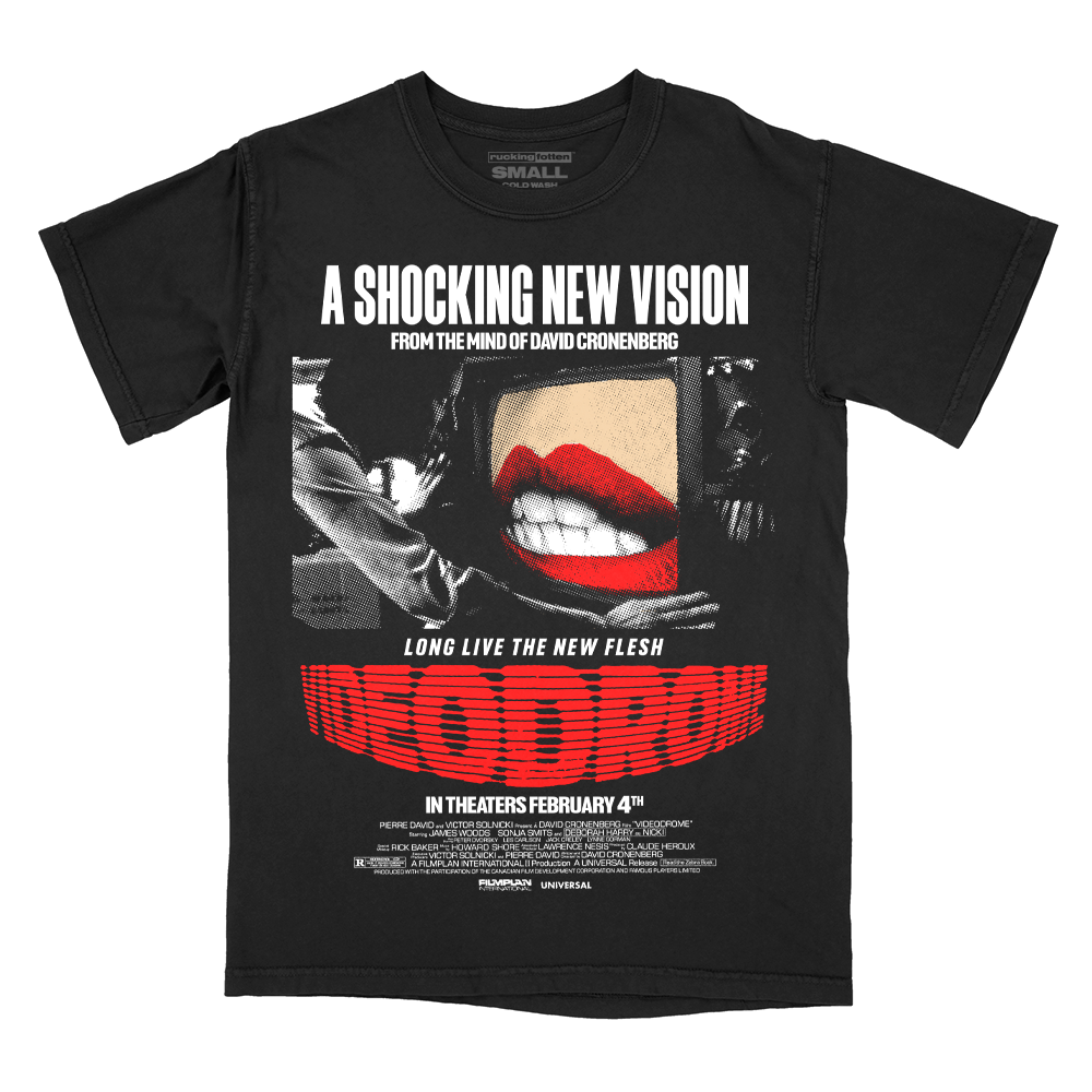 ヴィデオドローム // The New Flesh / Civic TV (Promotional T-Shirt / Timed Edition)