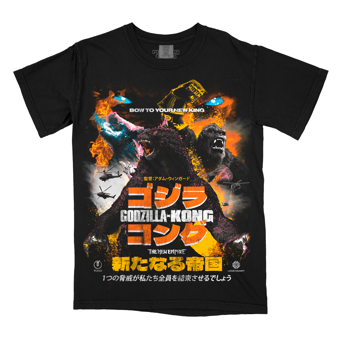 ゴジラxコング 新たなる帝国 // Godzilla x Kong : The New Empire - Empire (Variant Colorway T-Shirt / Limited to 125) RF X GHOSTXGHOST